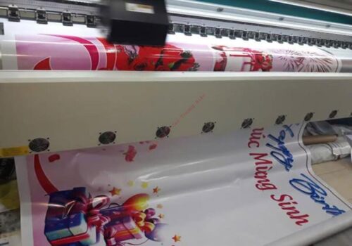 In Bạt Hiflex - Bạt 2 Da - Xuyên Sáng - Không Gân