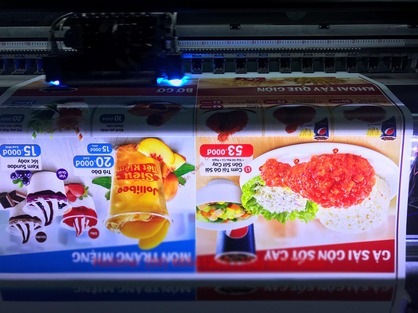 xưởng in backlit film