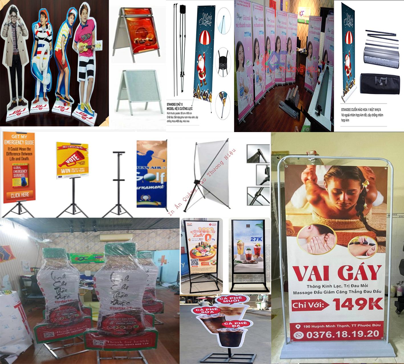 in standee siêu tốc giá rẻ